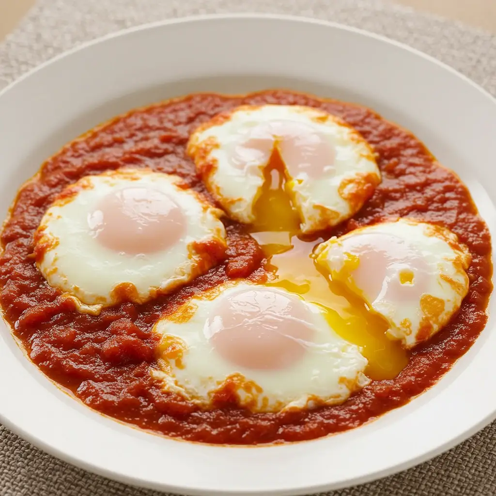 Ovos ao Molho de Tomate