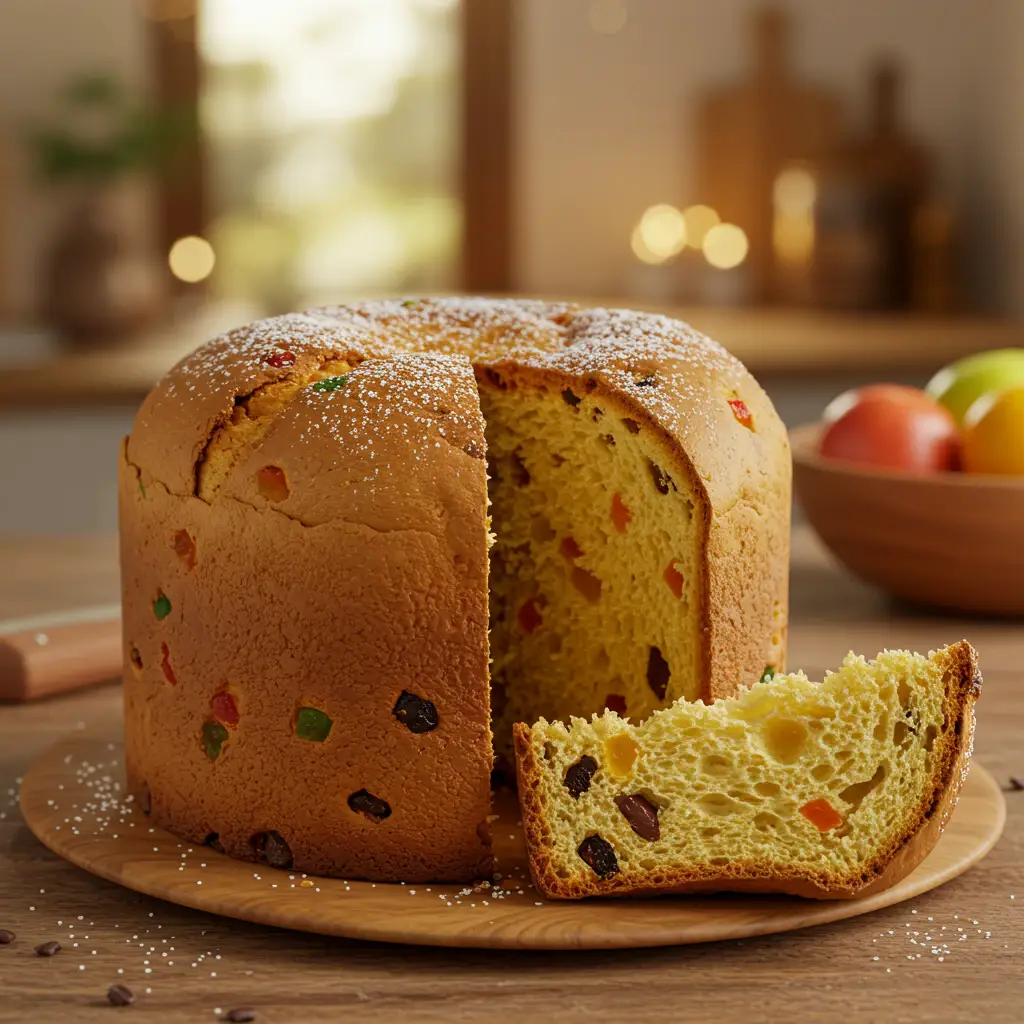 Panetone caseiro