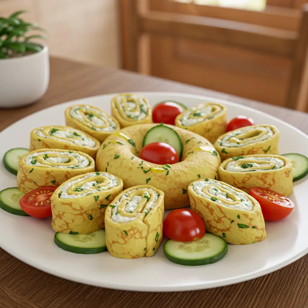 Panqueca fria de verão