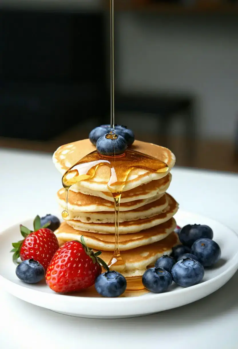 Panquecas de Creme de Leite