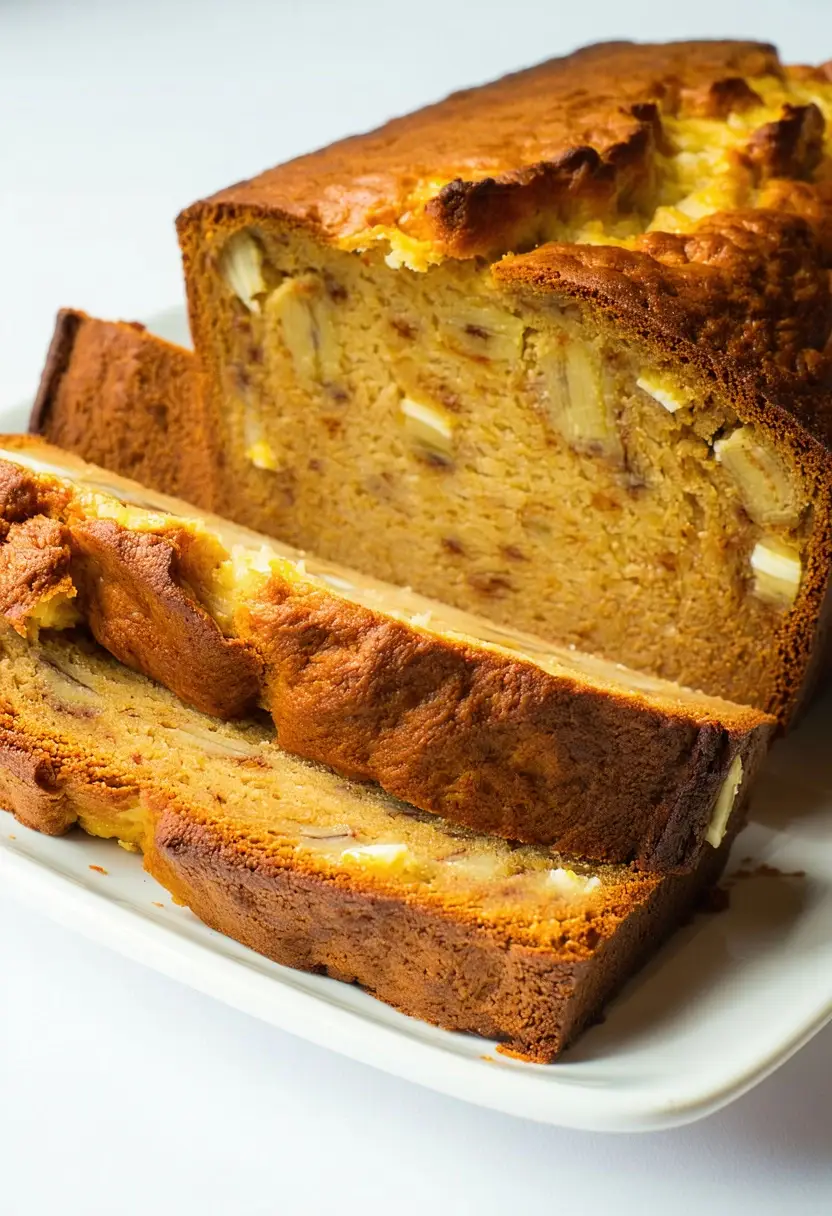 Pão Batido de Banana e Ovos
