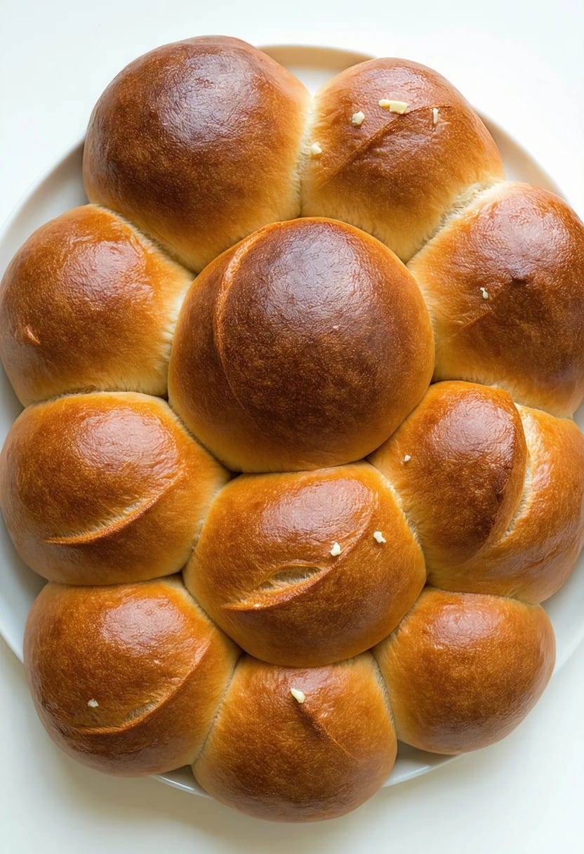 Pão Batido de Frango Desfiado