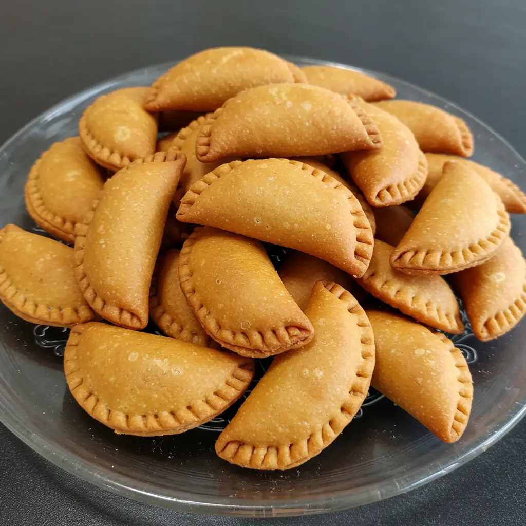 Pastel de massa cozida