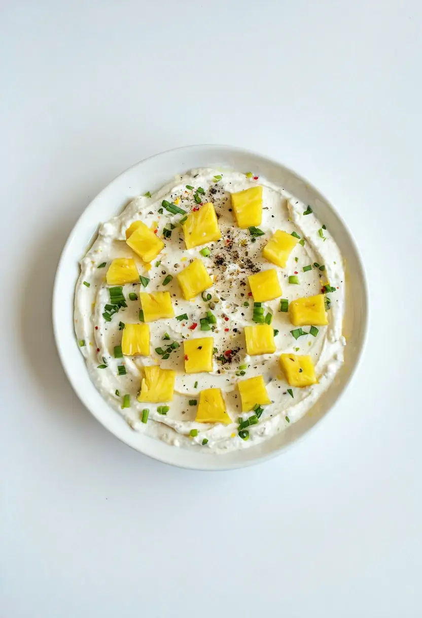 Pate de Abacaxi e Cream Cheese