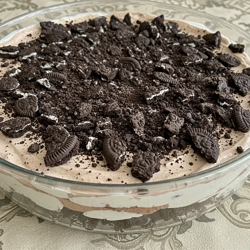 Pavê de Biscoito Oreo