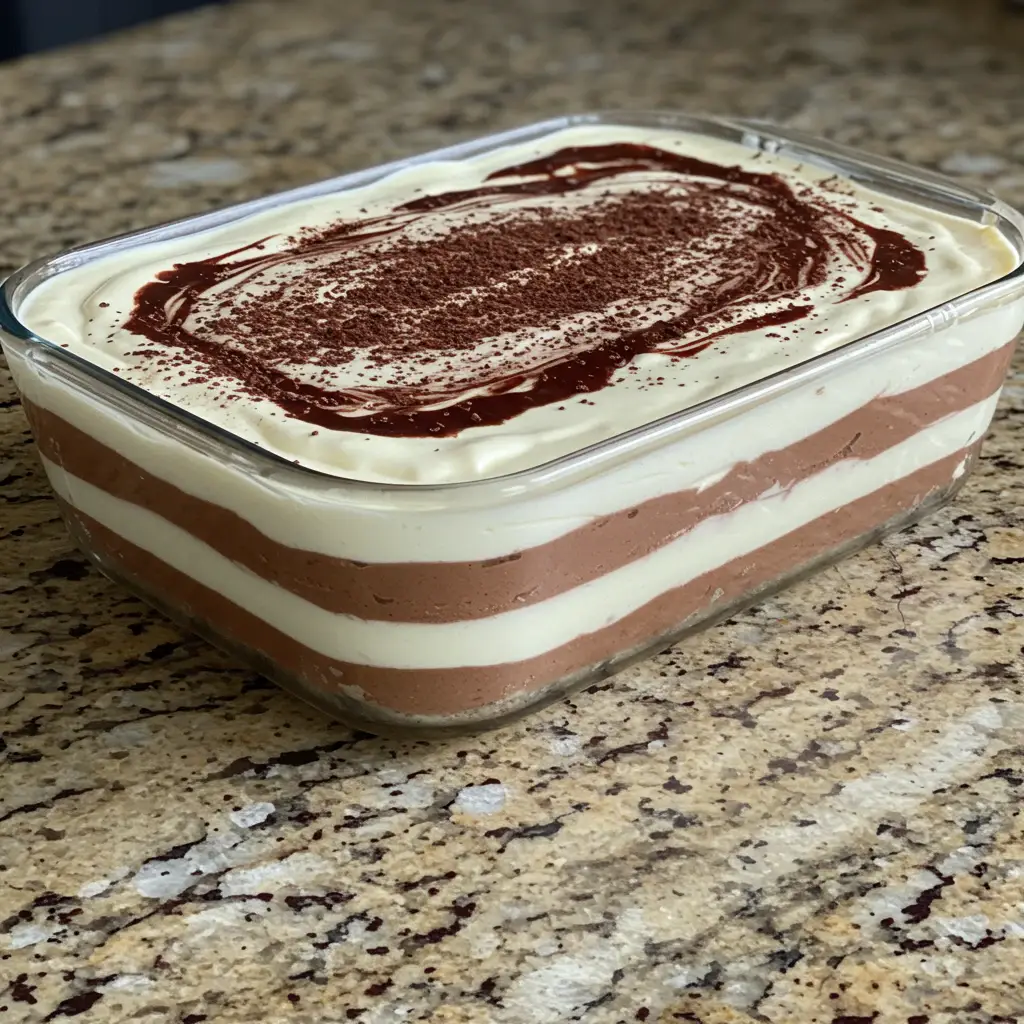 Pavê de Bolacha Maisena