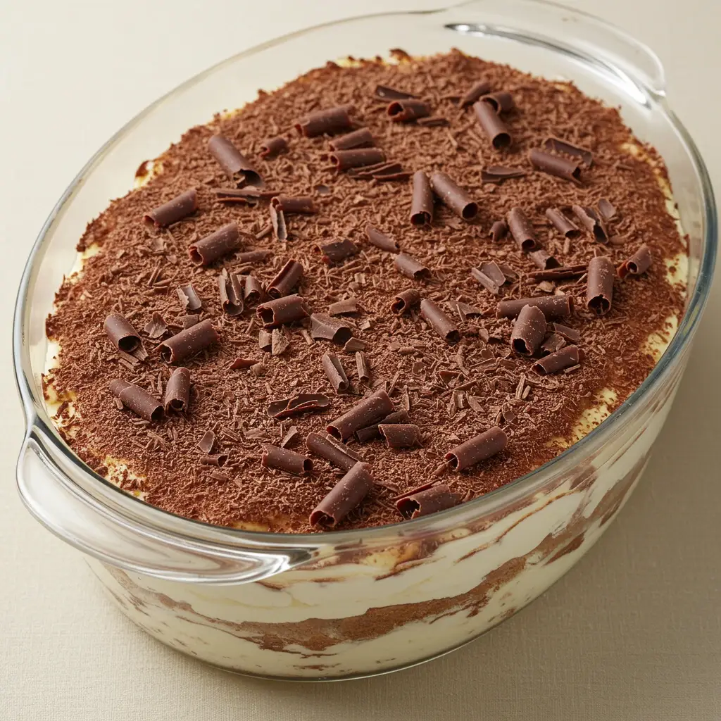 Pavê de Chocolate Fácil