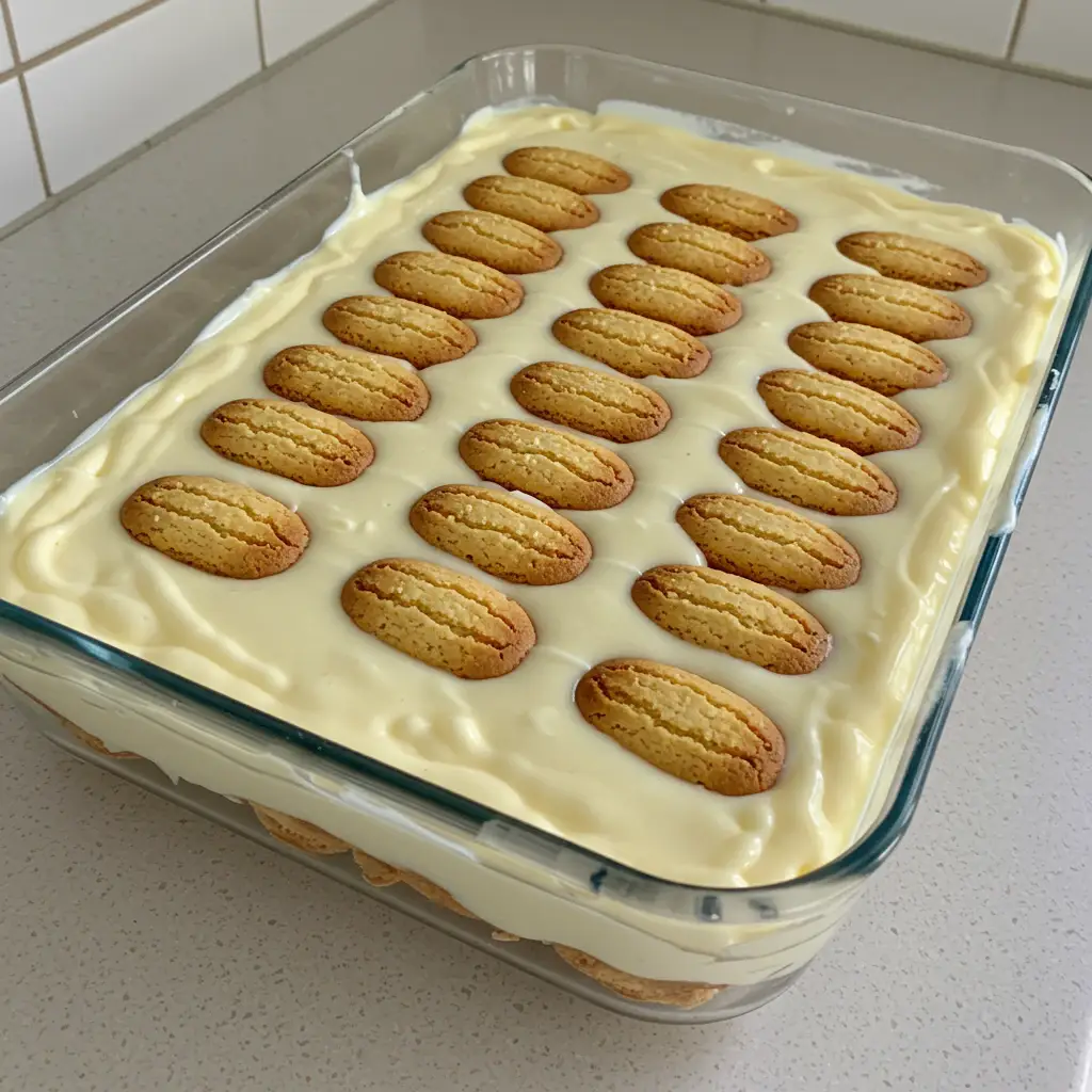 Pavê de Creme Delicioso