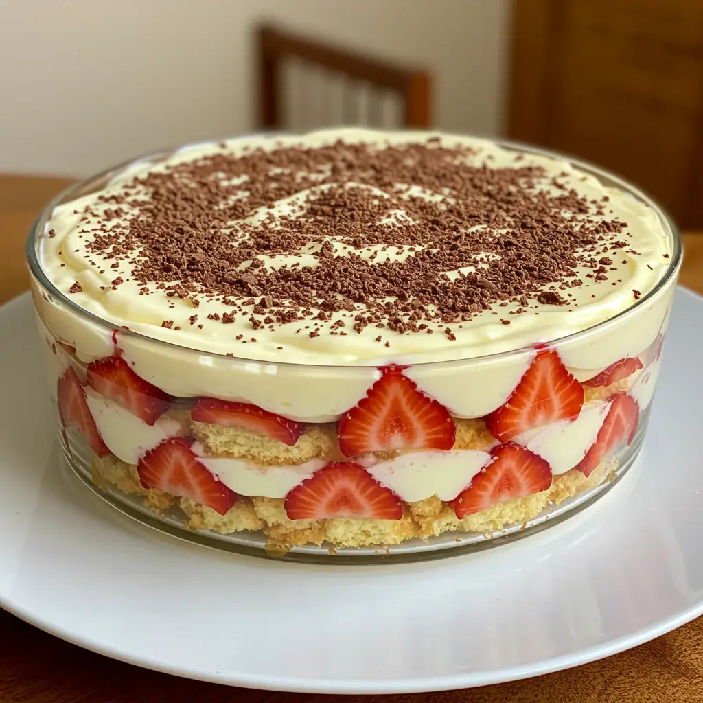 Pavê de Morango