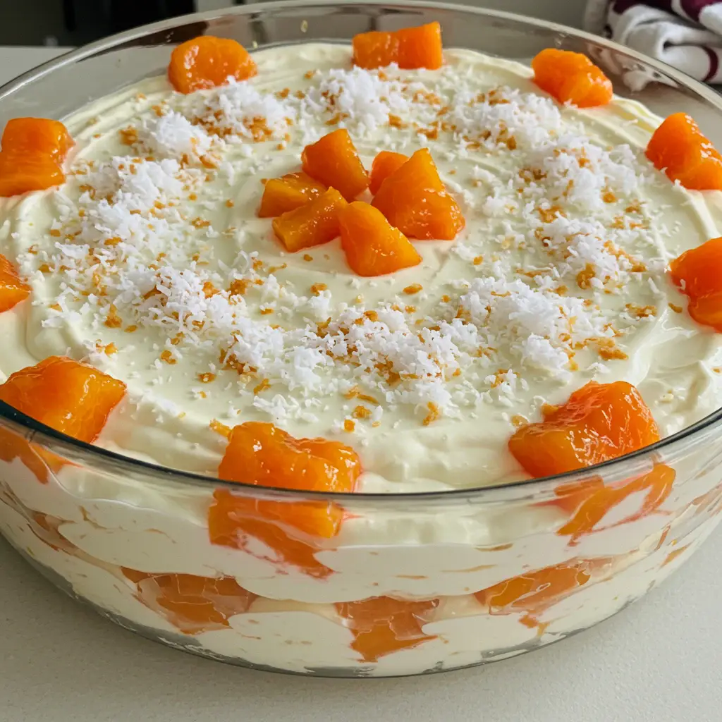 Pavê de Pêssego
