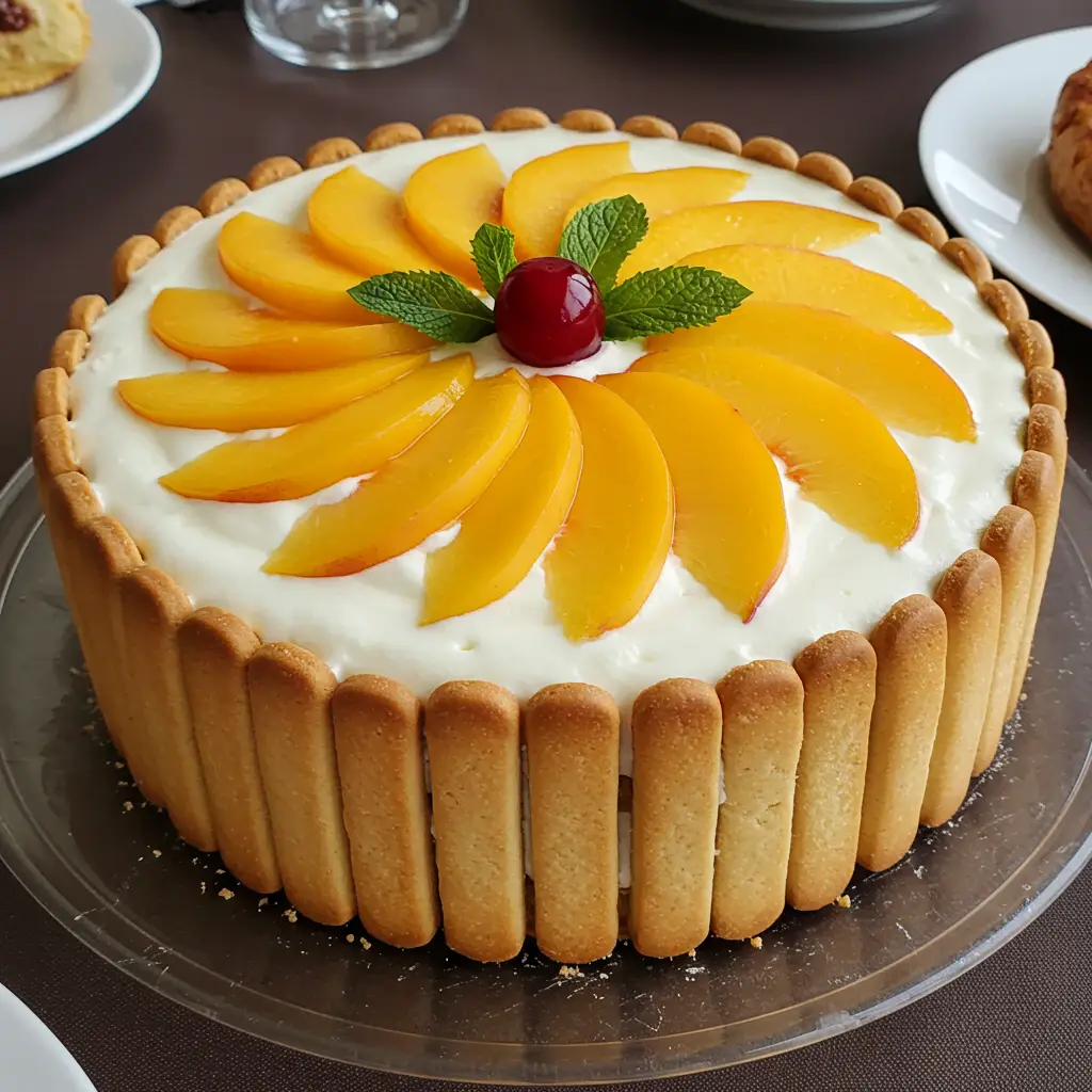 Pavê de Pêssegos