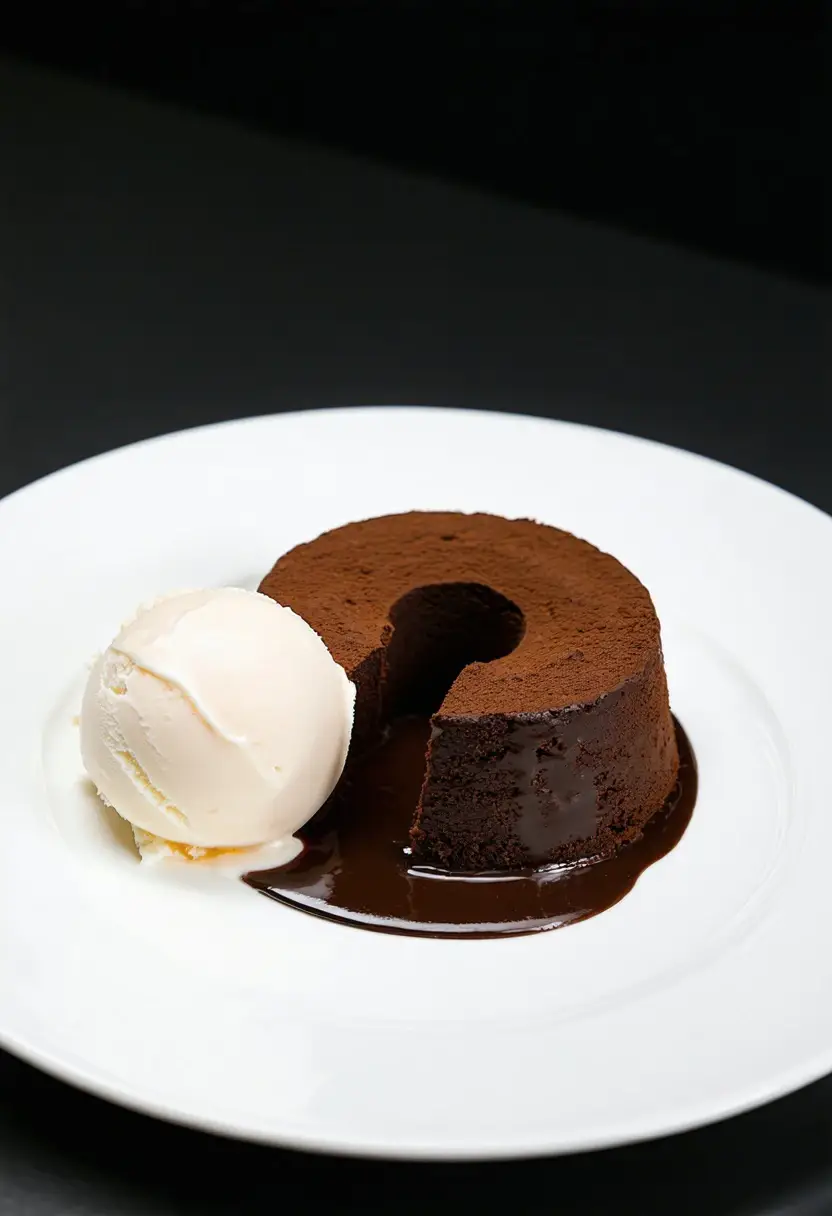Petit Gâteau de Chocolate
