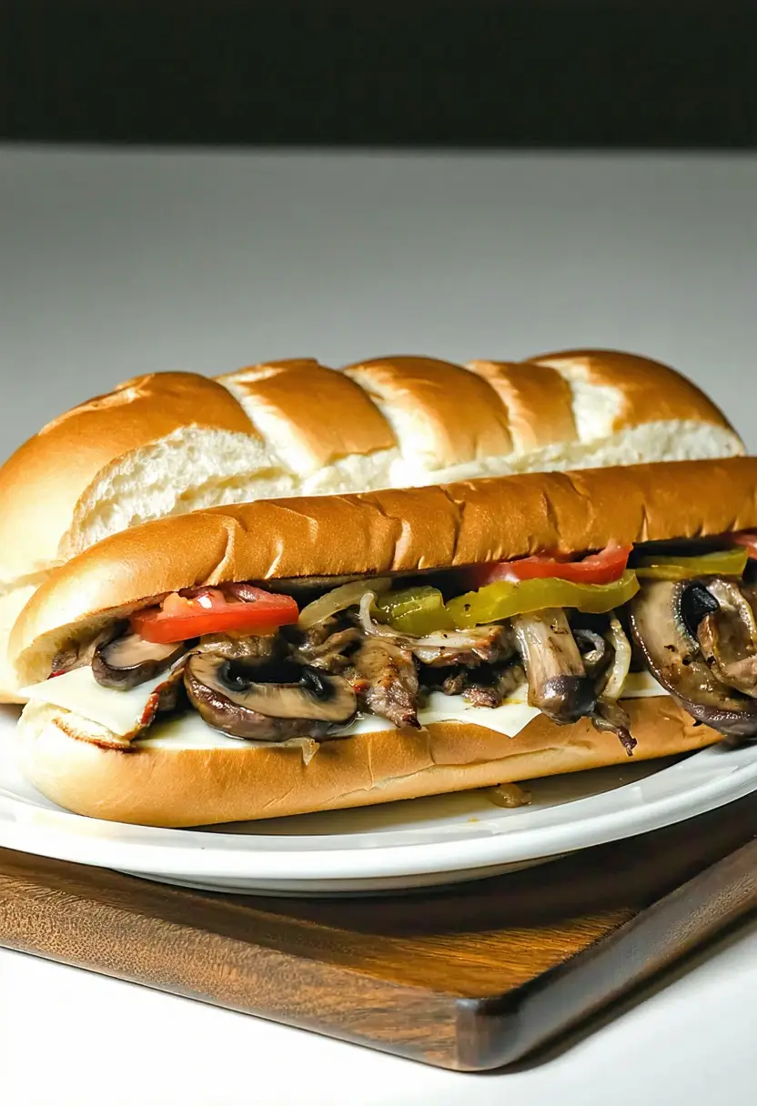 Sanduíche Philly Cheesesteak