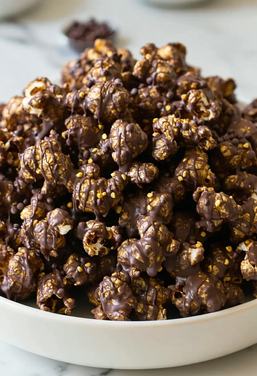 Pipoca Doce de Chocolate