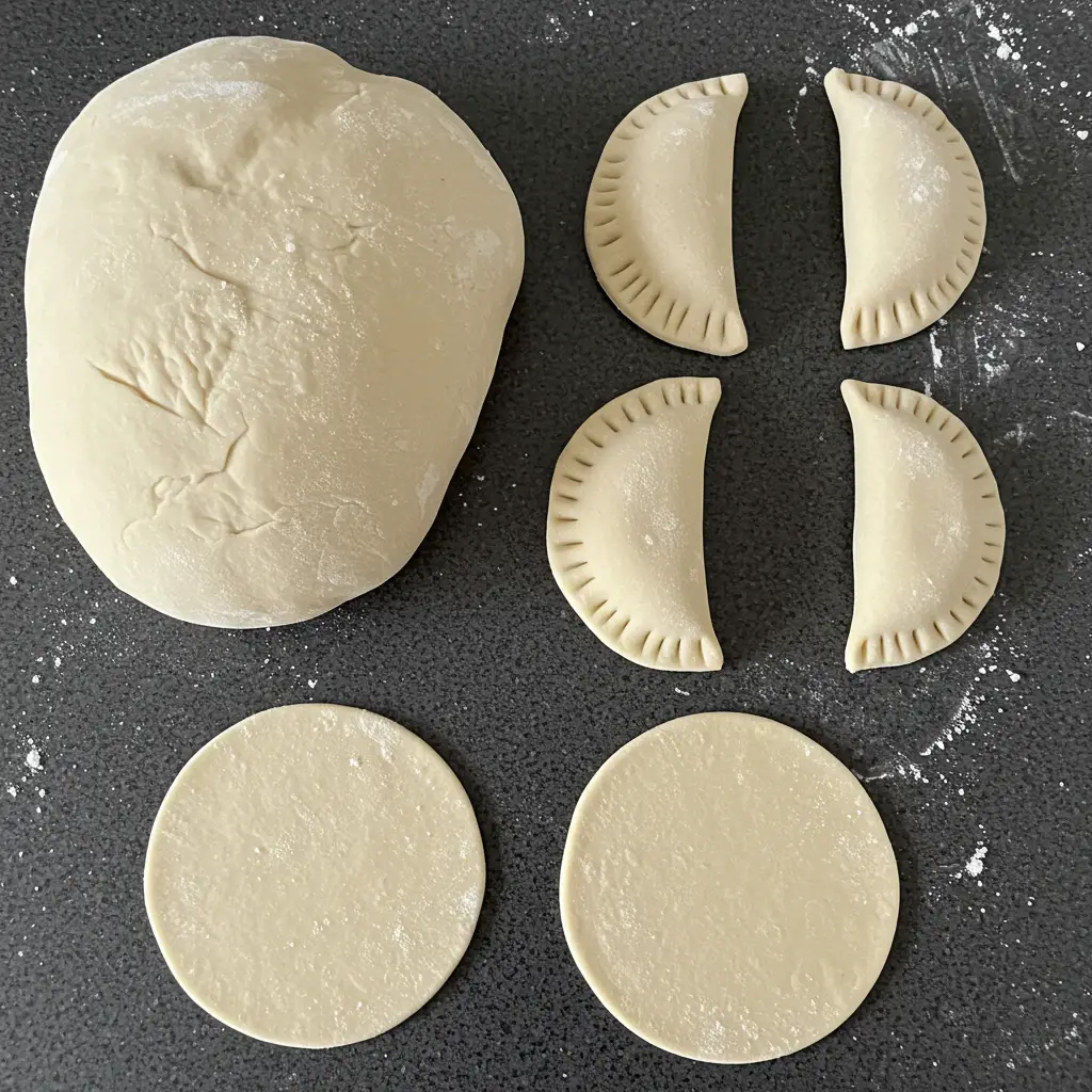 Piroguis de Bacalhau