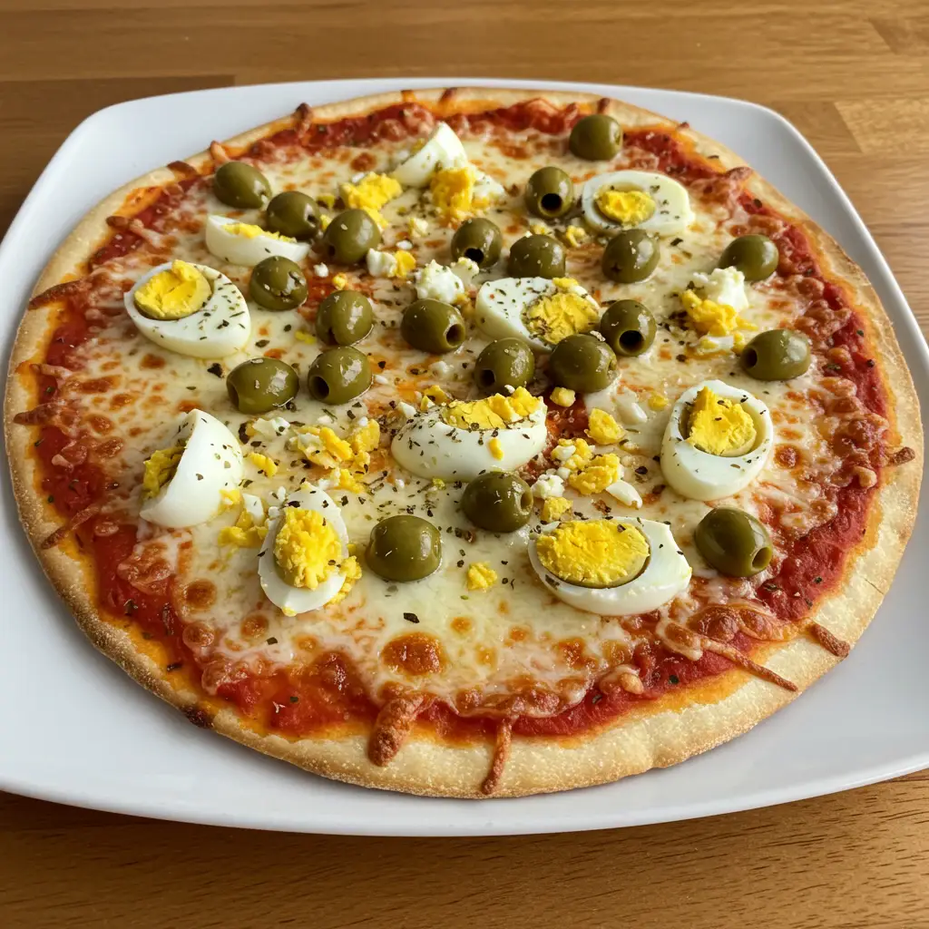 Pizza de Arroz Fácil