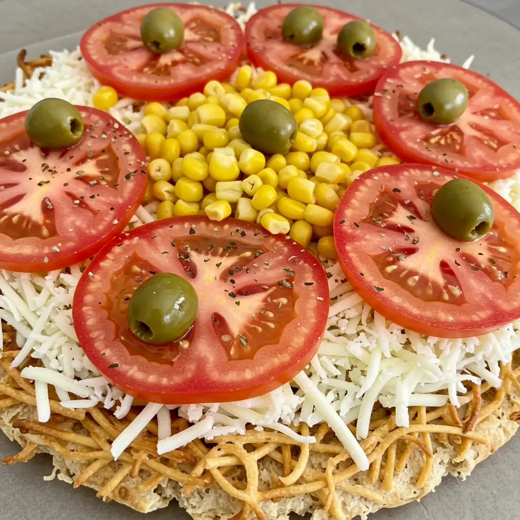Pizza de Batata Palha