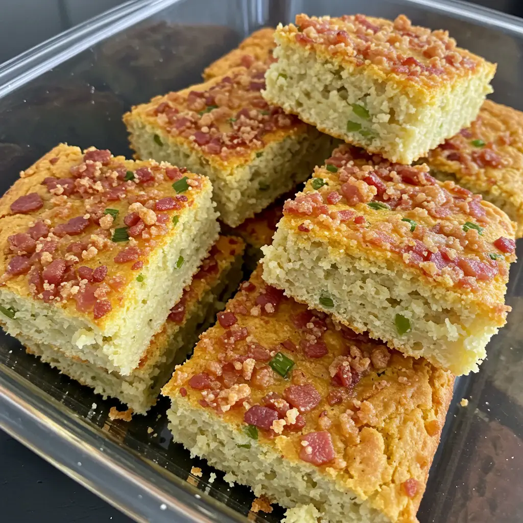 Pizza de Fubá e Bacon