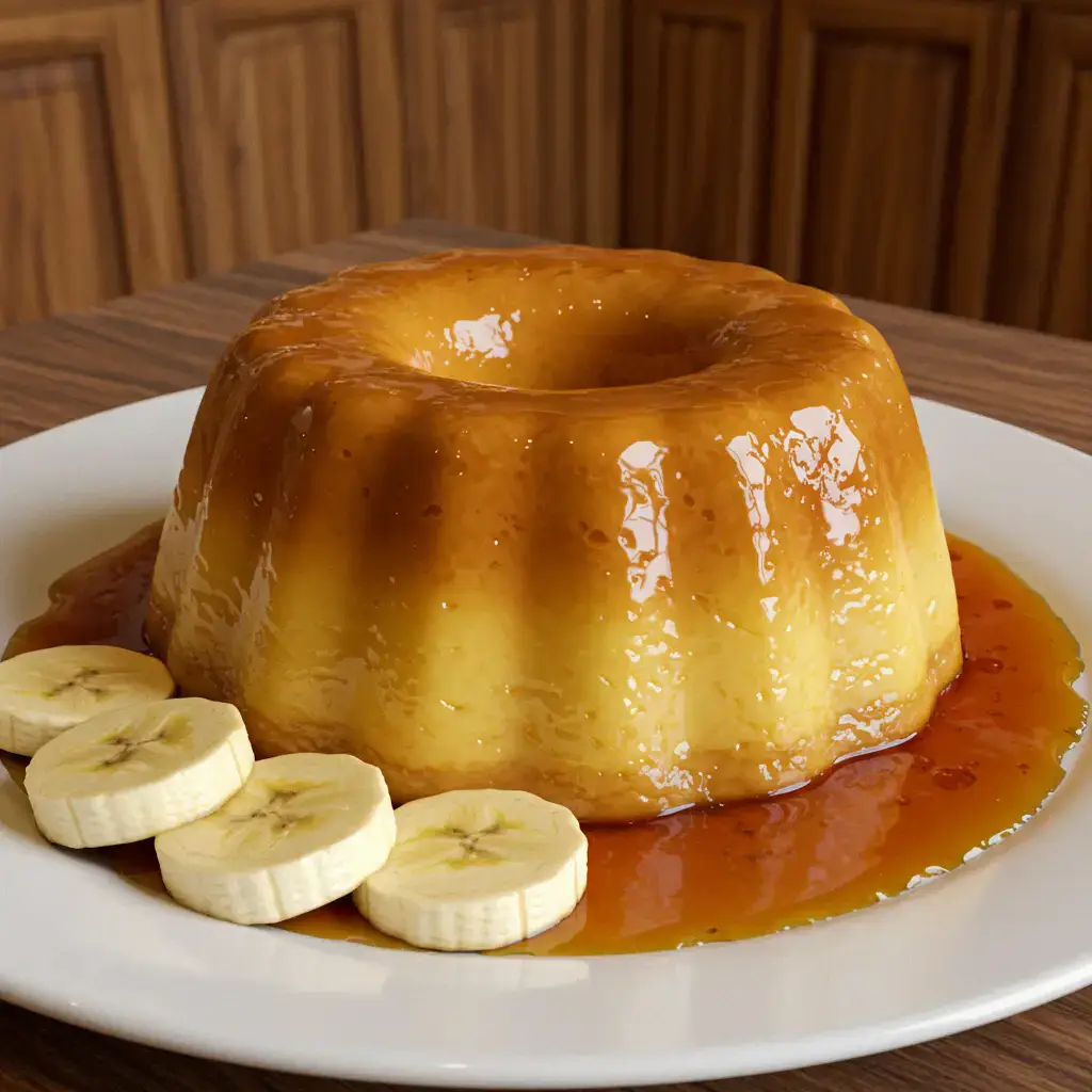 Pudim de Banana