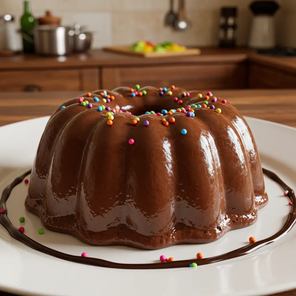 Pudim de Brigadeiro