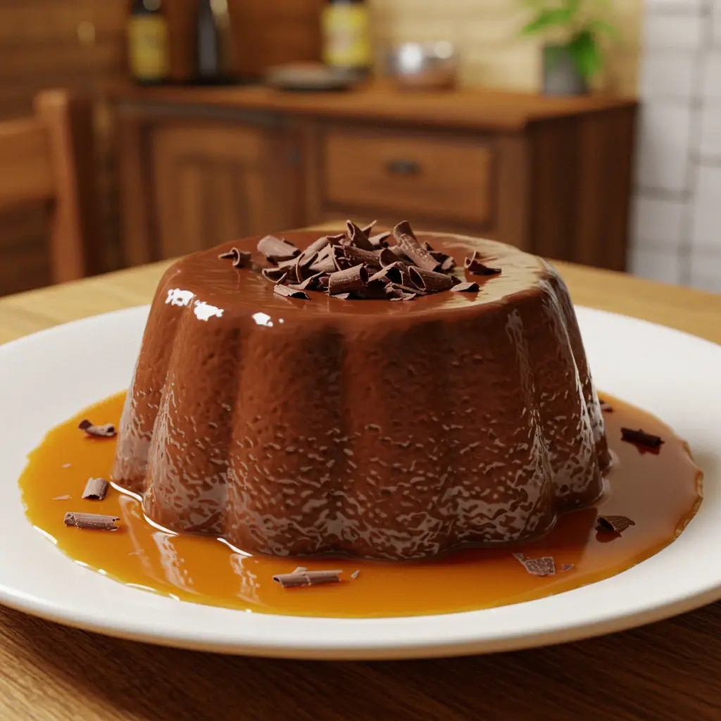 Pudim de Chocolate
