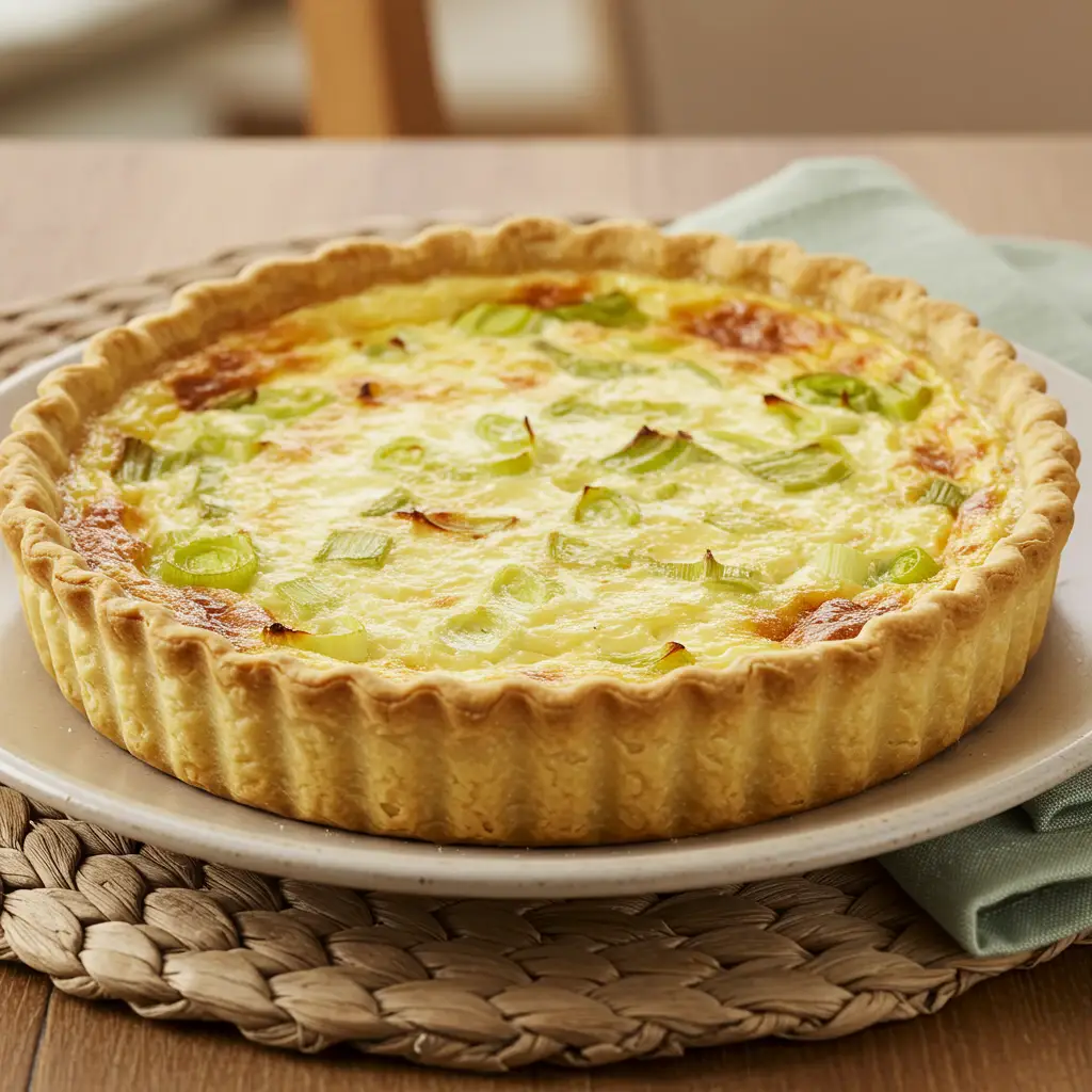 Quiche de Grão-de-Bico