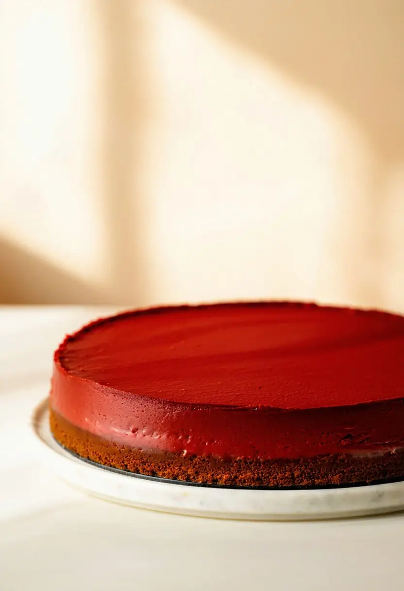 Cheesecake Velvet Vermelho