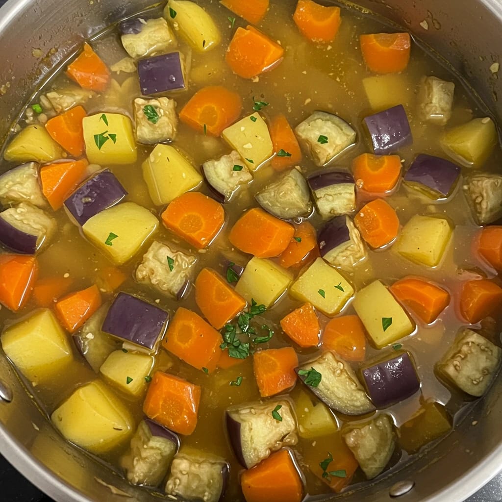 Refogado de legumes