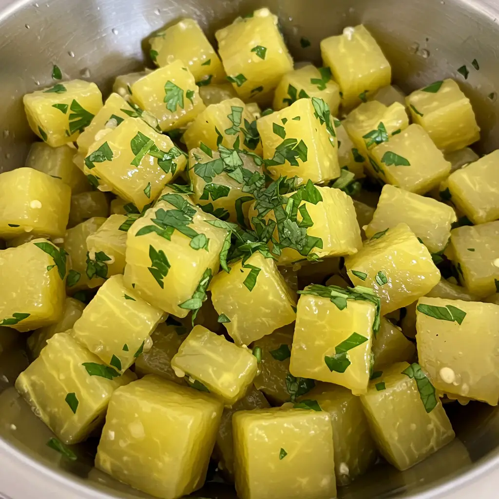 Refogado de Mamão Verde