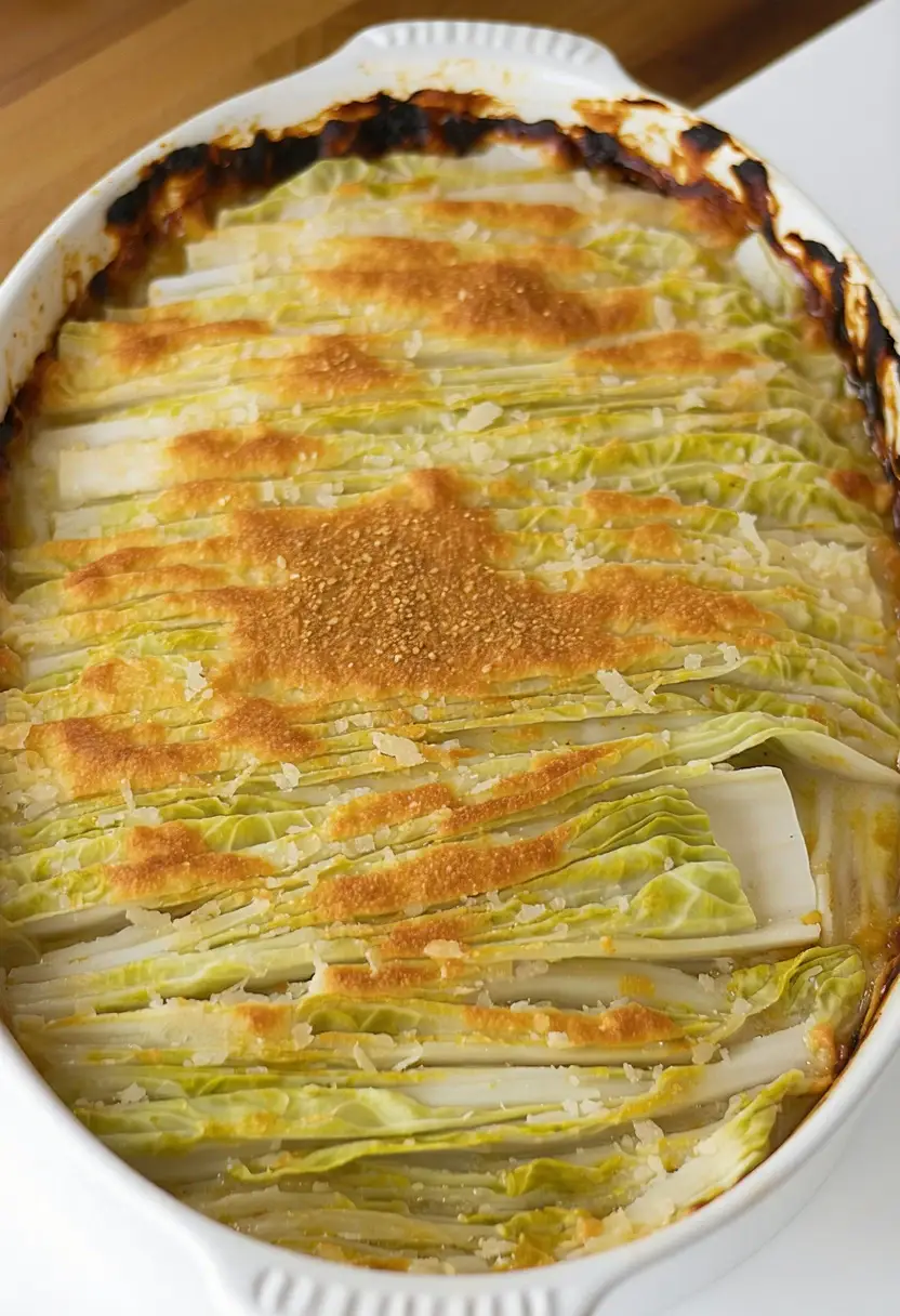 Repolho Cremoso ao Forno