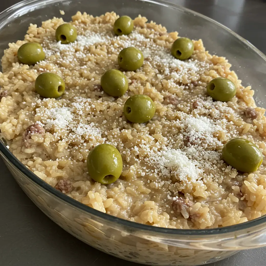 Risoto de Carne Moída