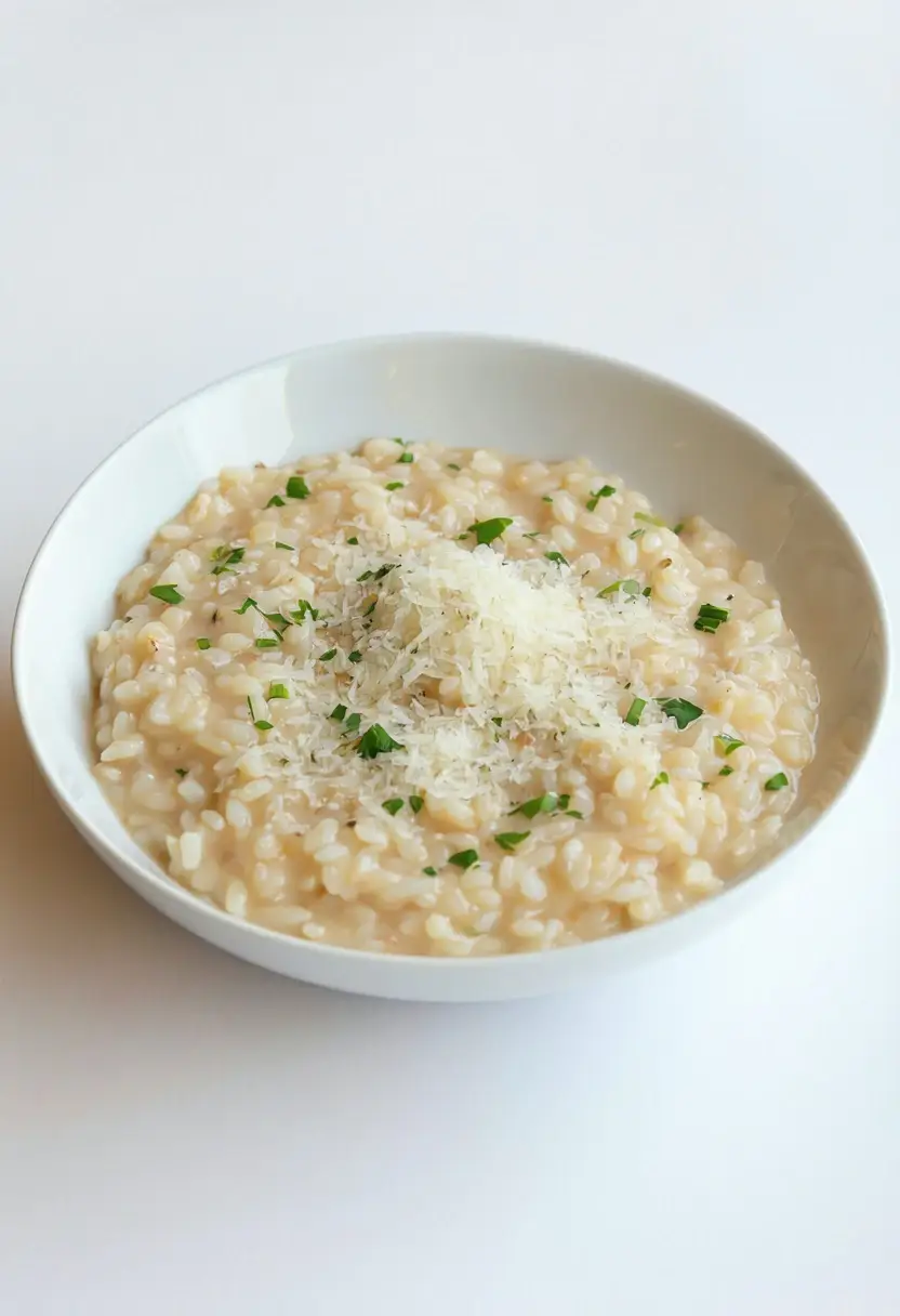 Risoto de Queijo Cremoso