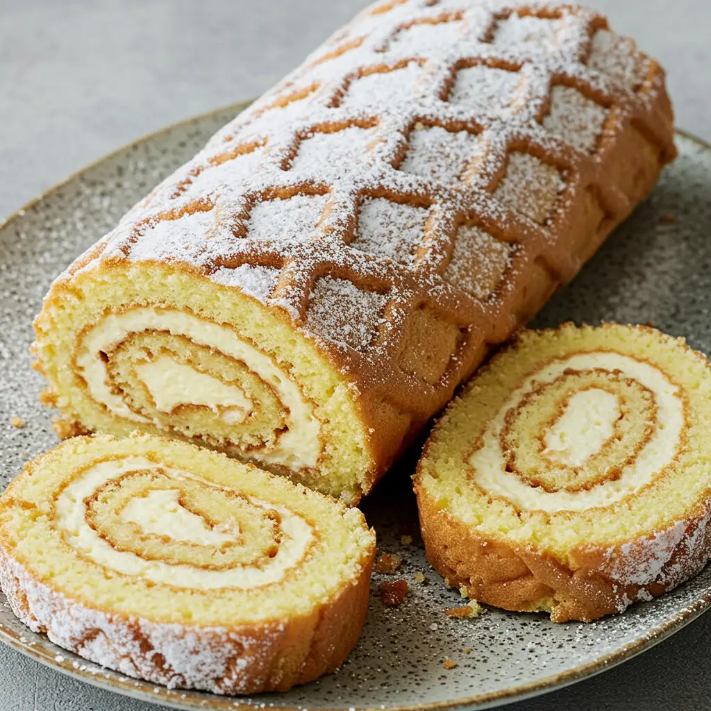 Rocambole de banana