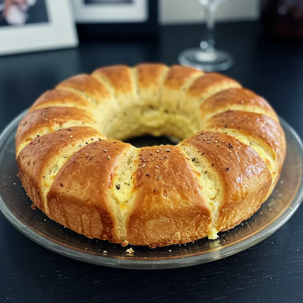 Rosca de Pizza Caseira