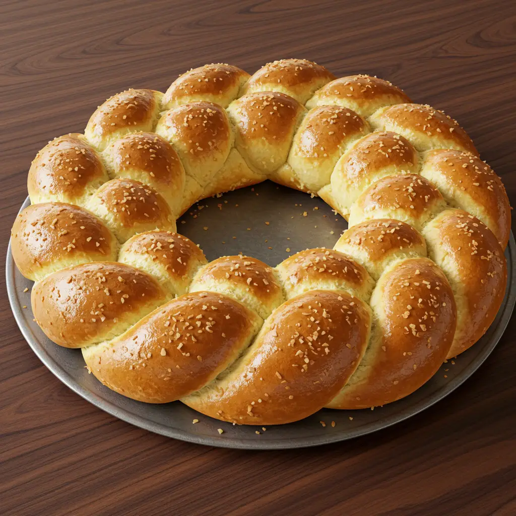 Rosca Trançada Doce