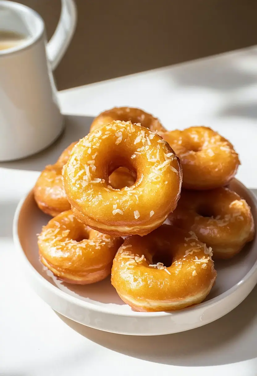 Donuts - Rosquinha de Coco