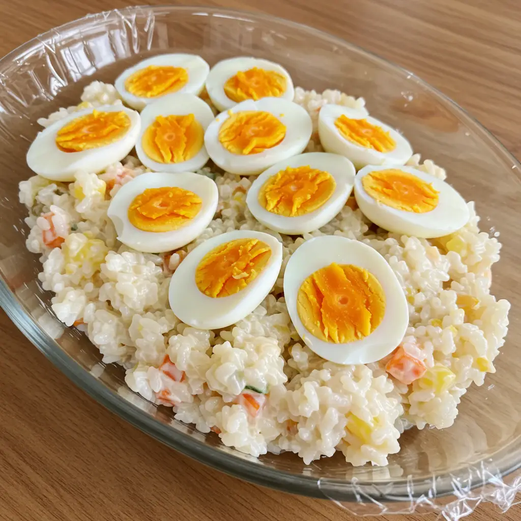 Salada de Arroz Cremosa