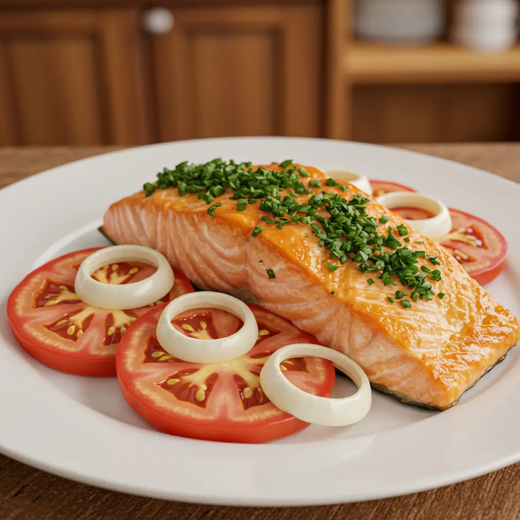 Salmão no Forno