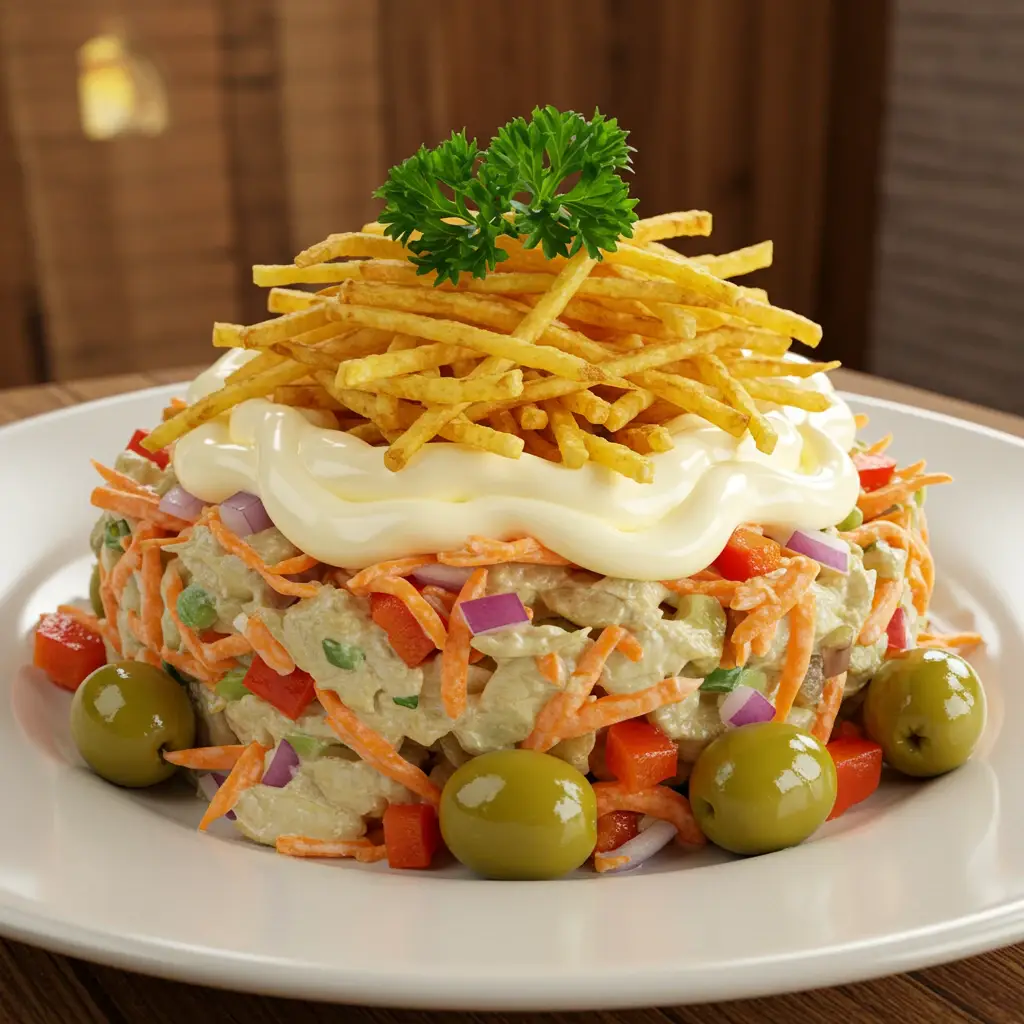 Salpicão de bacalhau