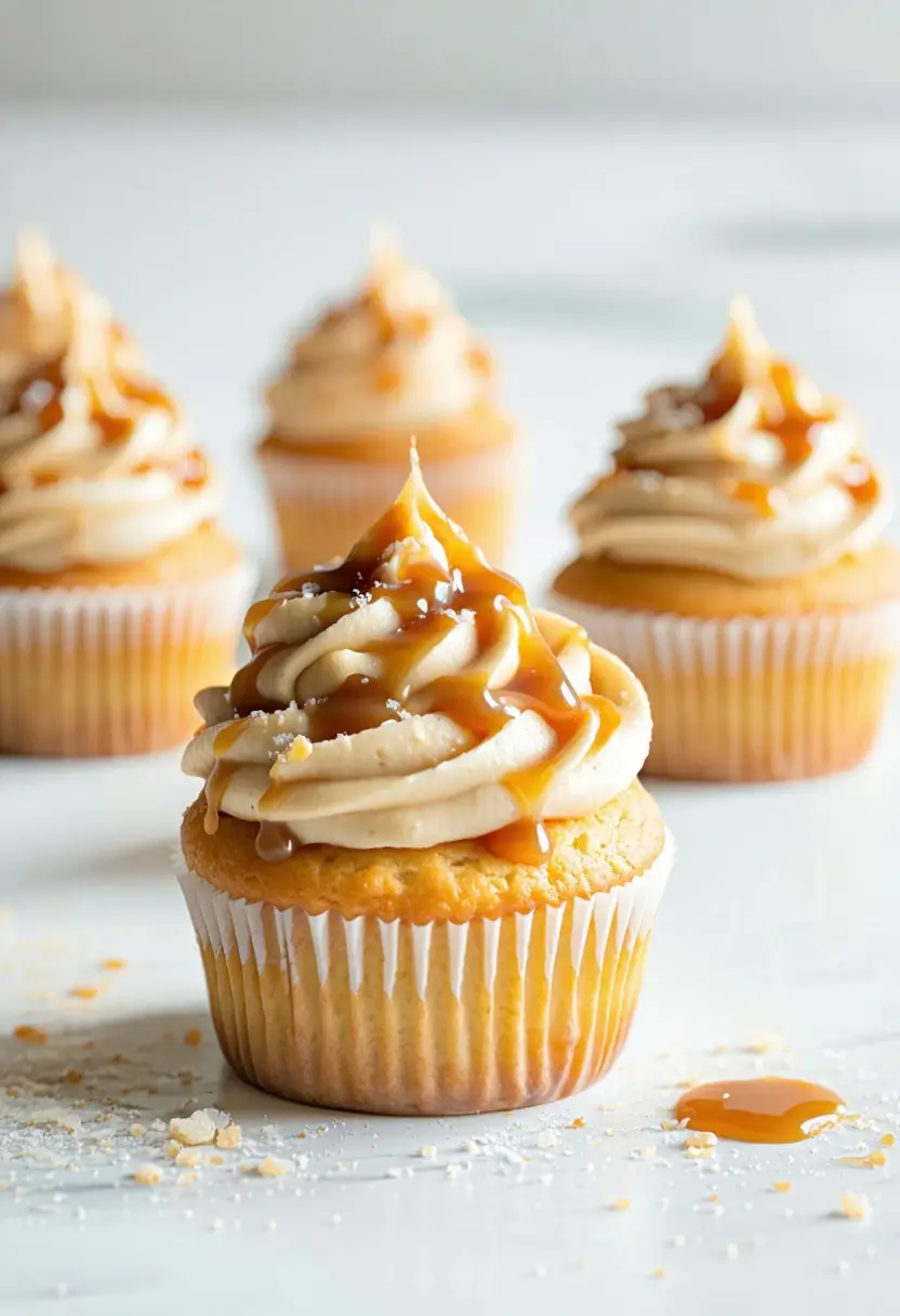 Cupcakes de Caramelo Salgado