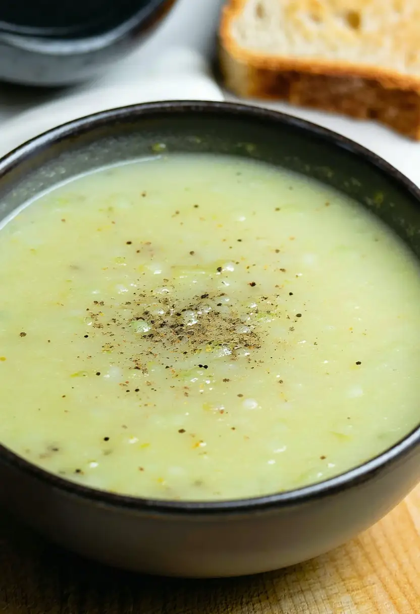 Sopa Simples de Cream de Brócolis