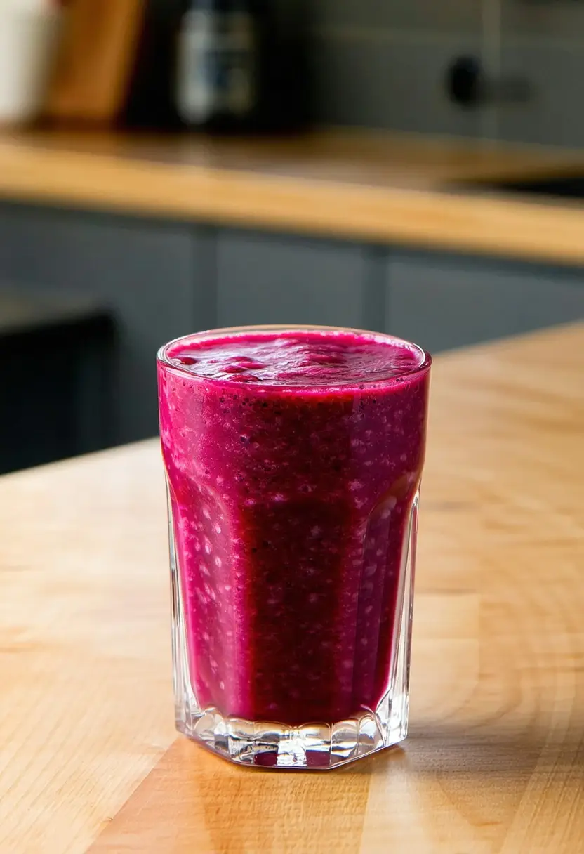 Smoothie de Beterraba e Banana