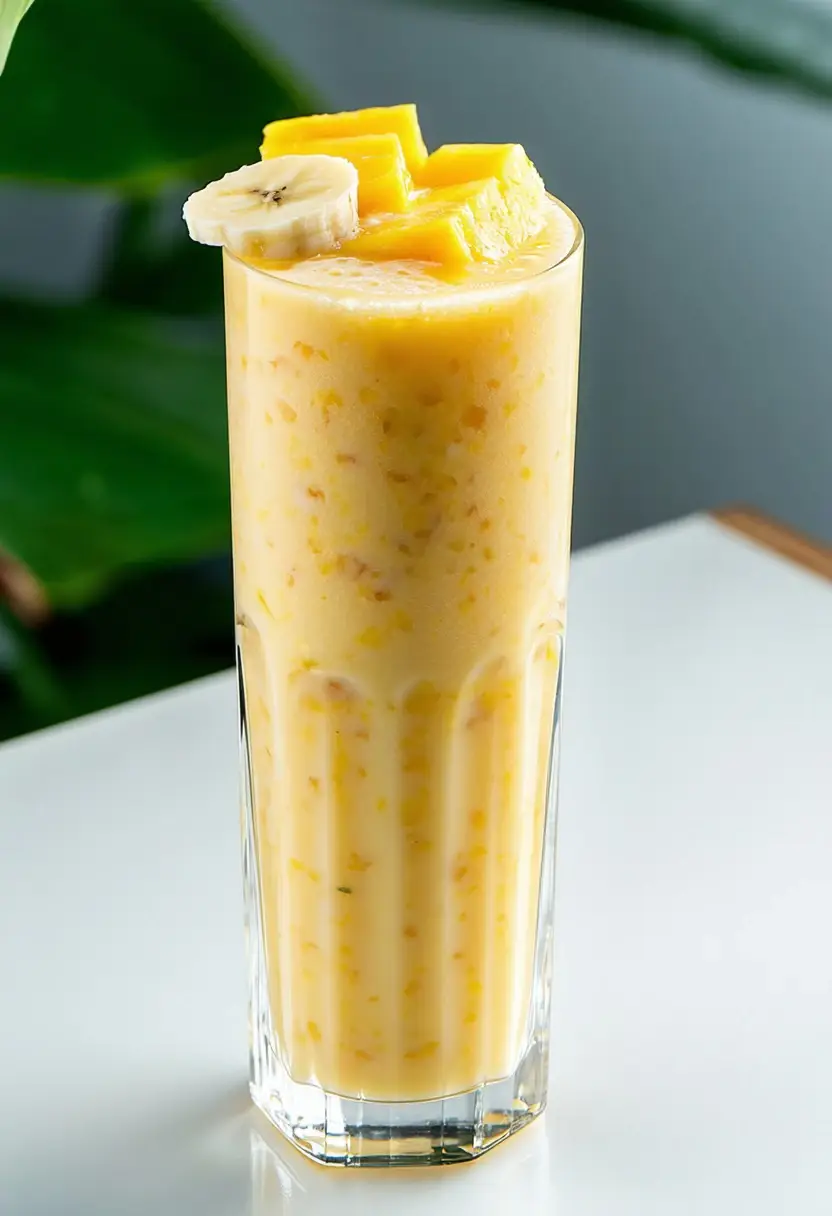 Smoothie de Tapioca e Frutas