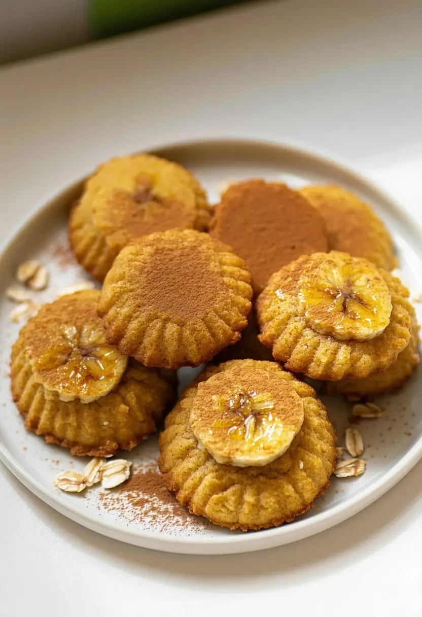 Snack de Banana e Aveia