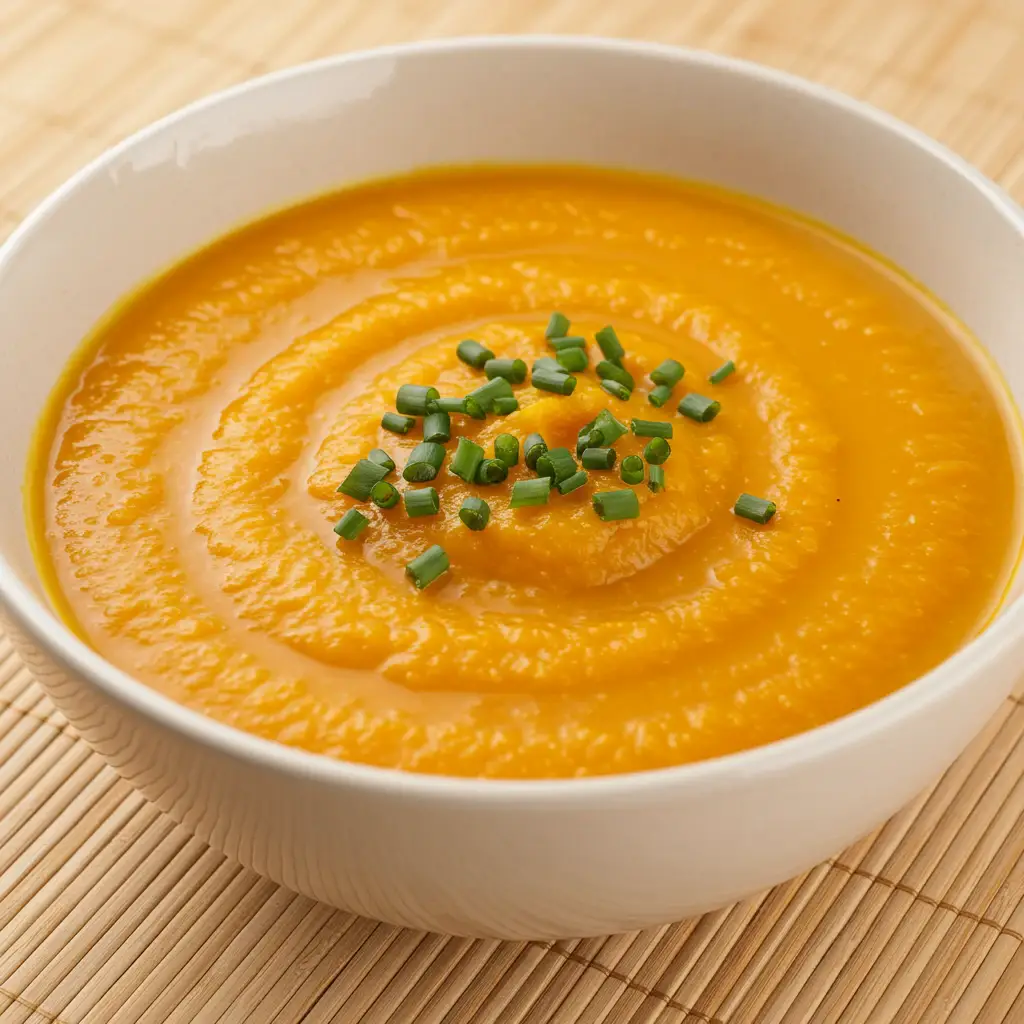 Sopa Cremosa de Cenoura