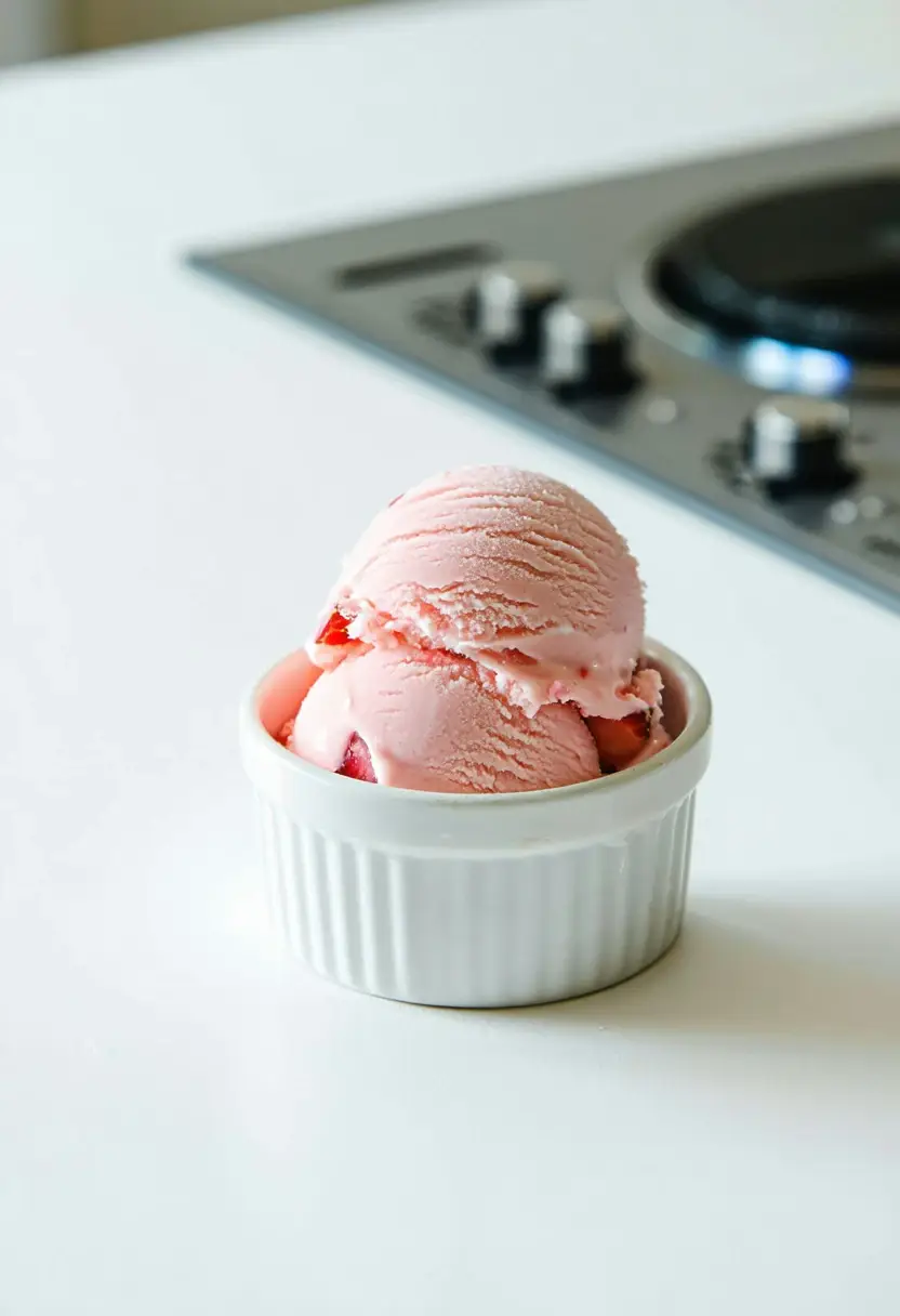 Gelato de Morango