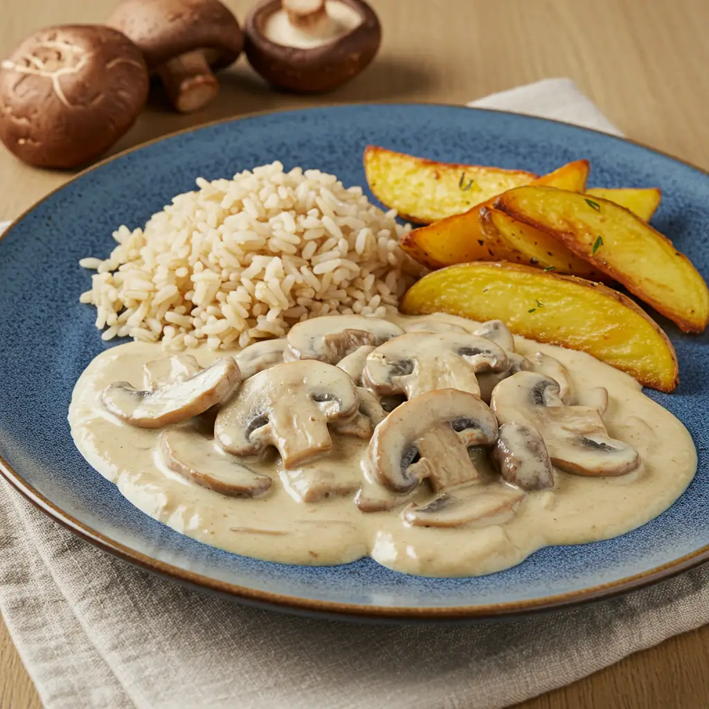 Strogonoff de Cogumelos