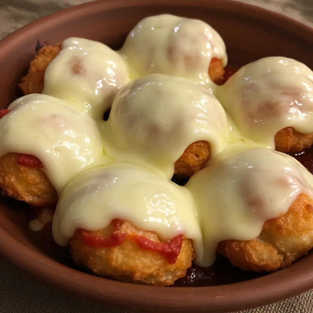 Tekitos à Parmegiana