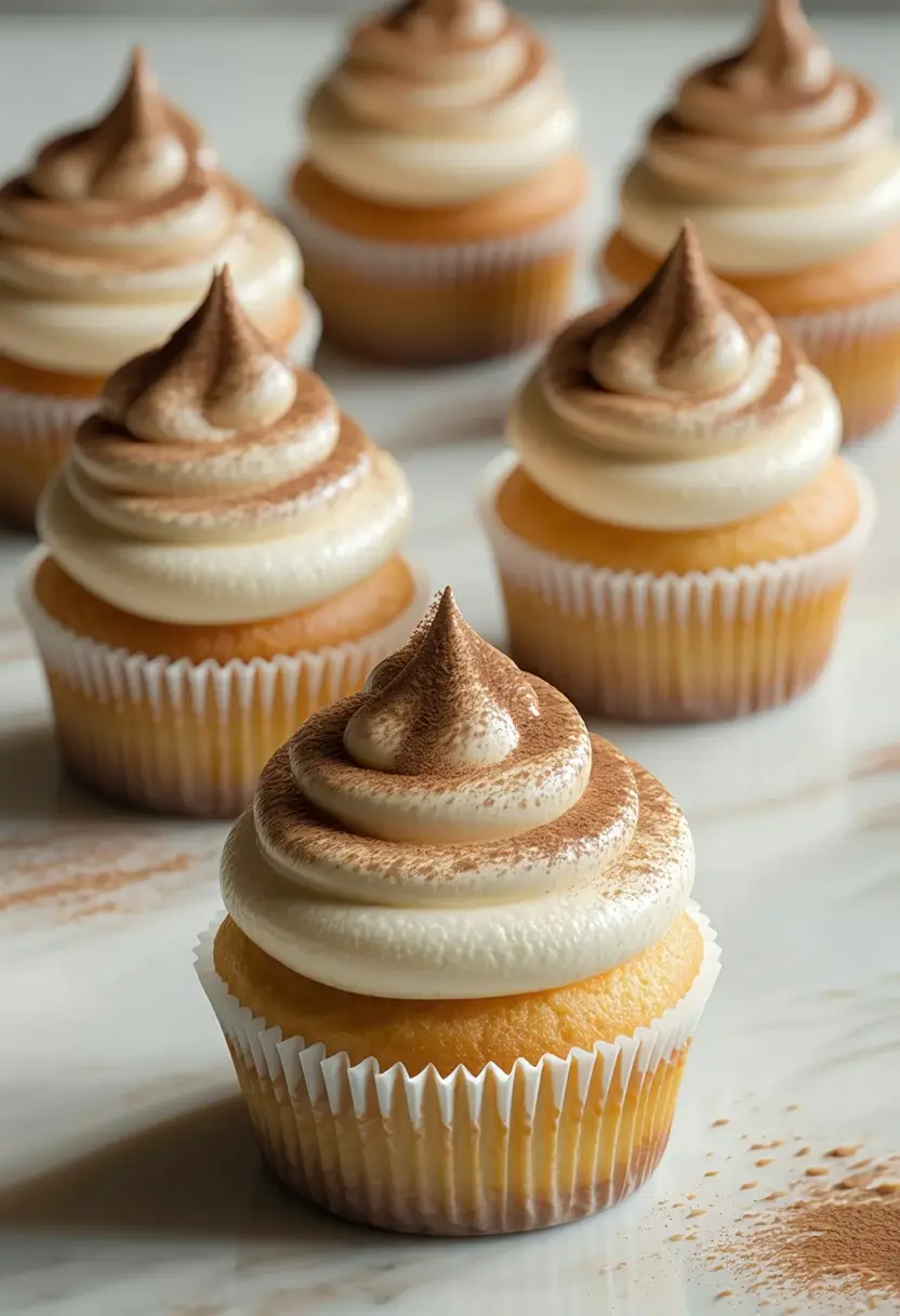 Cupcakes de Tiramisu