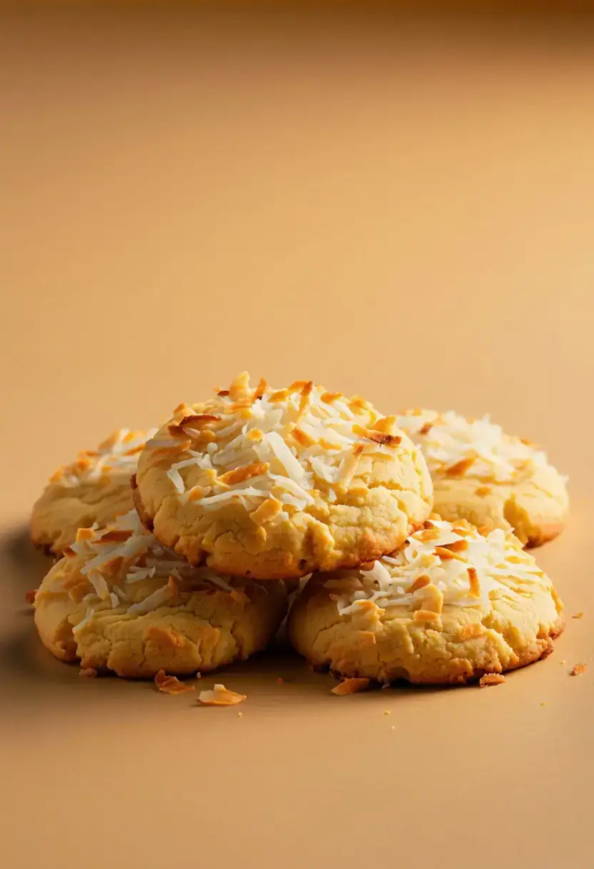 Biscoitos de Coco Torrado